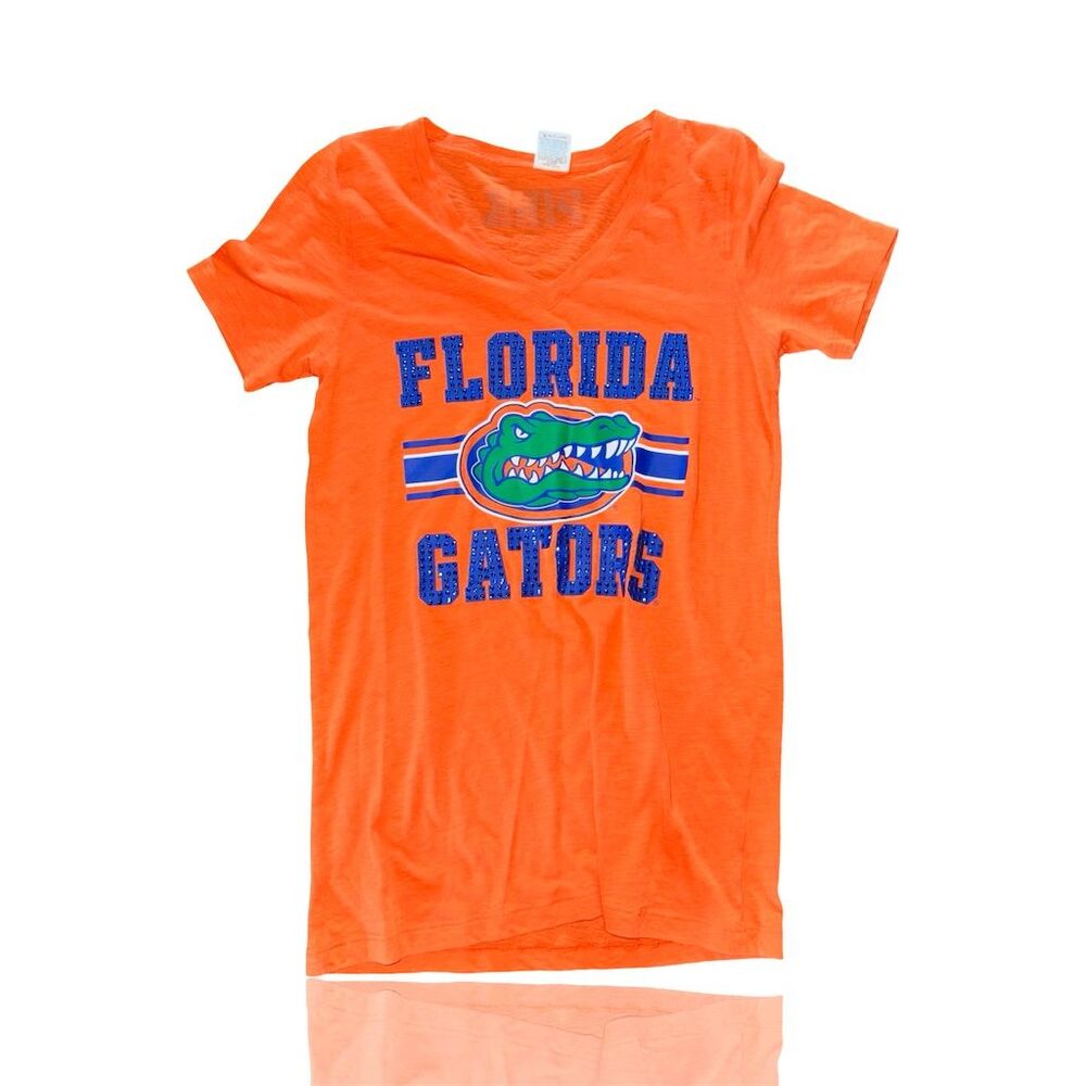 Florida Gators Orange Game Day Tee by PINK: Womens Large: SEC Football